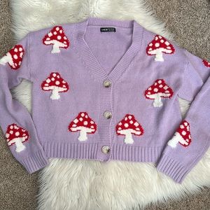 Mushroom Cardigan